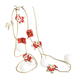 thumbnail image 3 of Bola, cono de pino, bolsa de regalo, adornos navideños, cadena, cadena, decoración de árbol de Navidad, cuerda colgante, 3 of 5
