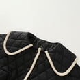 thumbnail image 5 of Gubotare Girls' Outerwear Coats Baby Toddler Girls' Water Resistant Puffer Jacket Sherpa Fleece Lined Coat Size 1T 2T (Black,1-2 Years), 5 of 8