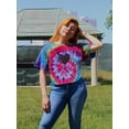 thumbnail image 2 of You Are My Space Tie Dye Spiral Women -Image by Shutterstock, Female Medium, 2 of 4