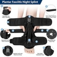 thumbnail image 3 of Plantar Fasciitis Relief Night Splint with Adjustable Straps, 3 of 5