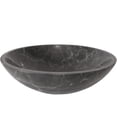 thumbnail image 3 of Novatto NOSV-CMORB Coffee Marble Natural Stone Vessel Sink with Oil Rubbed Bronze Umbrella Drain, 3 of 8