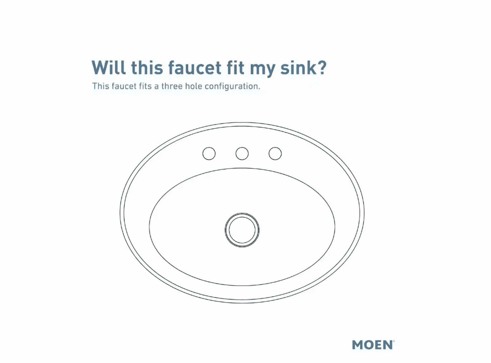 Moen 6410ORB Rubbed Bronze two-handle bathroom faucet