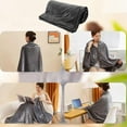 thumbnail image 3 of ELQCSG Comfort Electric Heated Blanket Throw - 9 Zone Heated Throw Blanket with 3 Temperature Levels, USB Charging & Double-Sided Electric Blankets for Home, Office or Travel, 3 of 6