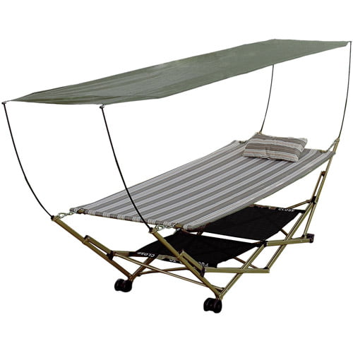 STOW EZ Portable Hammock With Stand And Canopy Multiple Colors