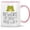 pink, variant on Retreez Funny Mug- Beware of Crazy Frog Lady 11 Oz Ceramic Coffee Mugs- Funny, Sarcasm, Sarcastic, Motivational, Inspirational Birthday Gifts- White Mug with Pink Handle And Inner
