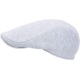 thumbnail image 2 of LAICAIW Men Cotton Newsboy Cap Soft Fit Cabbie Hat, 2 of 5