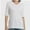 White, variant on Women's V Neck T Shirts Basic Summer Tees Casual Half Sleeve Tops