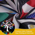 thumbnail image 4 of Bandera del Mes Nacional de la Herencia Hispana de 90 x 150 cm, decoración para exteriores, doble impresión, para árboles, países hispanohablantes, celebraciones de Latinoamérica, banderas para, 4 of 7