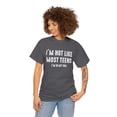 thumbnail image 3 of I'm Not Like Most Teens I'm In My 50s Shirt, Birthday Gift Tee - ID: 1806, 3 of 7