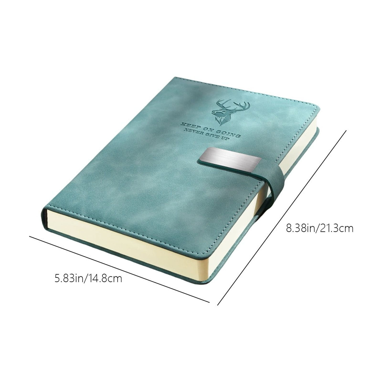 A5 Thick Notebook Faux Leather Heavy Duty Notepad 80GSM Writing Journal for Office Work Note Taking by PALIFEUR