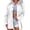 White, variant on Oversized Shacket Jacket for Women Button Down Shirt Cable Textured Casual Long Sleeve Loose Jacket
