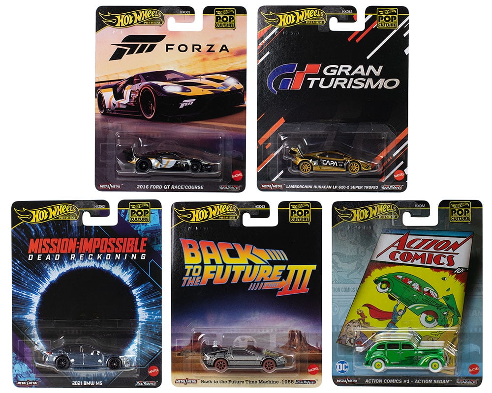 ホットウィール　SILHOUETTES ５台セット ホットウィール カーカルチャー シルエット 5台セット