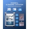 thumbnail image 3 of Creworks Máquina De Limpieza De Joyas Profesional 2L Máquina Ultrasónica De Limpieza De Joyas Con Calentador Y Temporizador Máquina De Limpieza Sónica Digital Para Limpiar Dentaduras Postizas Irrigado, 3 of 9
