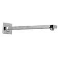 thumbnail image 1 of Injueey Brazo de ducha de 45cm, brazo de ducha de lluvia cuadrado montado en la pared, tubo de extensión de latón negro, accesorios de tubería de Juegos de accesorios de baño 45CM Injueey HA002211-02, 1 of 6