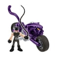 thumbnail image 2 of Imaginext DC Super Friends Streets of Gotham City Catwoman & Cycle, 2 of 6