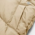 thumbnail image 6 of AHTJRT Boy's Long Winter Jacket Full Button Down Solid Color Outerwear with Pockets Thermal Heavyweight Hooded Snow Jacket Khaki 14-15 Years, 6 of 9