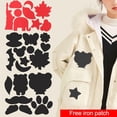 thumbnail image 4 of Self-Adhesive Patches Cloth Sticker Down Hole Clothes Repair Stickers PVC Patches Sticker Waterproof Cloth Applique Y1I2, 4 of 9