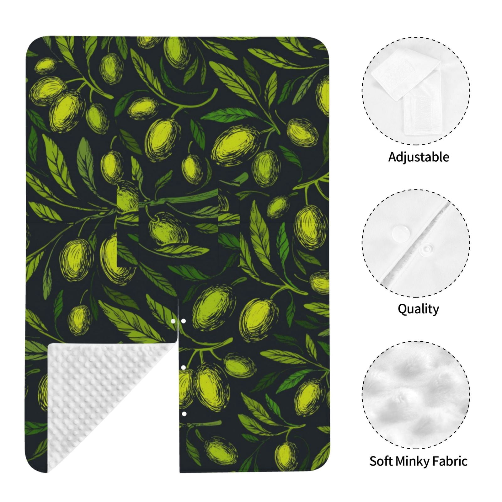 Car Seat Cover Baby - Green Branch Olive Breathable Infant Car Seat Cover for Baby Carseat, Lightweight Comfort Baby Essentials Must Haves Newborn Stuff for Girl Boy