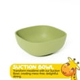 thumbnail image 4 of Baby Bowl by Muqee Peeko in Elegant Pea Pod Green Color - Baby Safe Silicone, 4 of 6