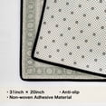 thumbnail image 5 of Washable Vintage Kitchen Mat 31"x20" Non Slip Soft Plush Low Profile Kitchen Rug, Distressed Medallion Oriental Style Sink Mat for Laundry Room Bedroom Office, 5 of 6
