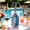 Sky Blue#5, variant on Reusable Gel Wine Bottle Cooler Sleeve Double-Sided Gel Insulation,Fast Chill Performance, Fully Wrapped Coverage Keeps Beverages Cold Longer for Outdoor Parties, Picnics, Camping, BBQs, and Travel