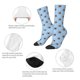 thumbnail image 4 of Balery Brown French Bulldog Calcetas Largas con Estampado para Hombre y Mujer – Suaves y Transpirables, Talla Única (US 5-11), 4 of 6