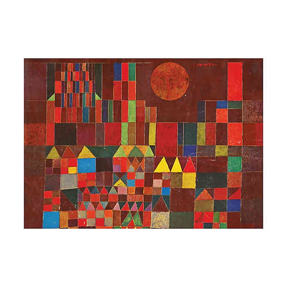 Paul Klee Castle and Sun 1000Piece Jigsaw Puzzle by