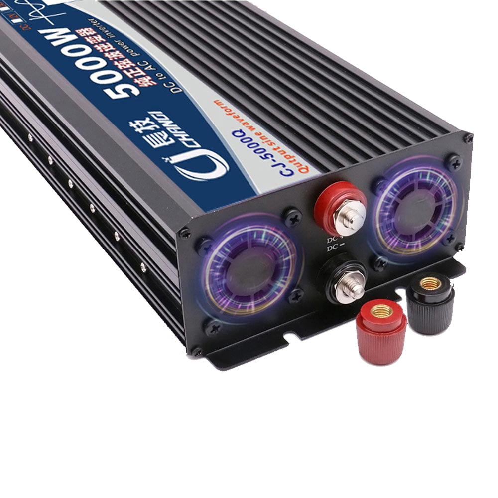 Pure Sine Wave Inverter,3000w 4000w 5000w 6000w 7000w 8000w Power Inverters,car Inverter Dc 12v/24v/48v/60v To Ac 110/220,lcd Digital Display Power Converter For Travel/camping ,Portable Design