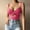 Hot Pink, variant on LoyisViDion Womans Shirts Clearance Women Solid Sexy Appliques Sleeveless Tops Pullover Vest Tank Crop Tops Shirts Black S