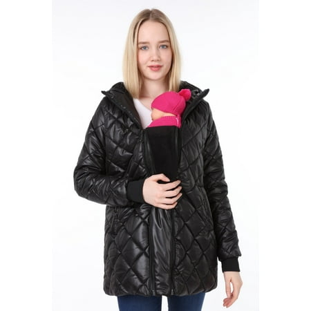 

LVMA7800 - Luvmabelly Maternity and Nursing Coat Winter Warm Hooded