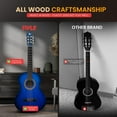 thumbnail image 4 of Guitarra acústica Pyle Beginner 1/4 Junior con accesorios, 4 of 7