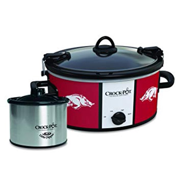 CrockPot Arkansas Razorbacks Collegiate Cook & Carry Slow Cooker