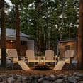 thumbnail image 2 of Wildridge Heritage Sunset Adirondack Chair, Light Gray, Outdoor Weather Resistant Poly Patio Furniture, 2 of 5