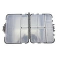 thumbnail image 2 of Caja de aparejos de pesca con mosca, cajas de aparejos con compartimentos, caja de almacenamiento, caja de señuelos para anzuelos, plomos de cebos de, 2 of 8