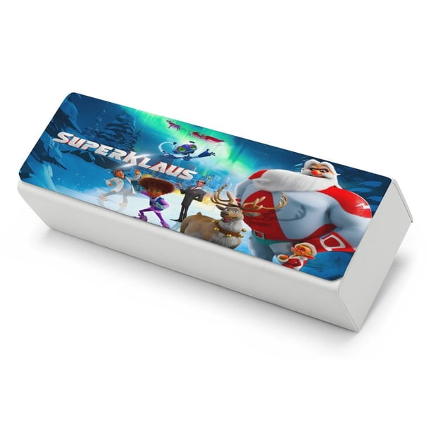 SuperKlaus Estuche Rígido para Gafas de Cuero PU Protector con Forro de Felpa Premium Suave para Hombres y Mujeres