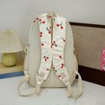 thumbnail image 4 of School Backpack Set for Girls Cute Strawberry Printed Multi Pockets Casual Daypack with Crossbody Bags and Pencil Case, 4 of 9