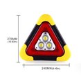 thumbnail image 3 of Lámpara de alarma de advertencia de coche solar 6400 mAh Triángulo de seguridad vial 1/3 COB 4 modos (M), 3 of 8