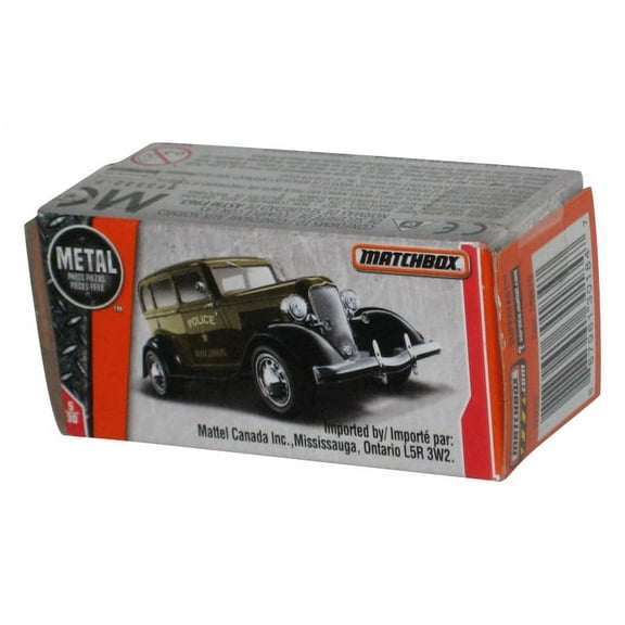 Matchbox Power Grabs Box MBX Rescue (2017) Green '33 Plymouth PC Sedan Car 5/30