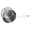 thumbnail image 1 of Butter Melting Pot, 800ml Capacity Milk Pot, Long Handle Kitchen Accessory Silver For Home Restaurant, 1 of 8