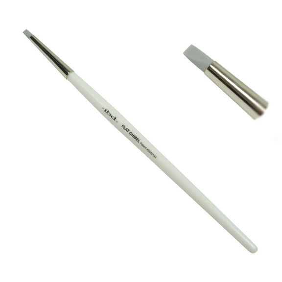 ibd Gel Art Soft Touch Silicone Brush Flat Chisel (56846)