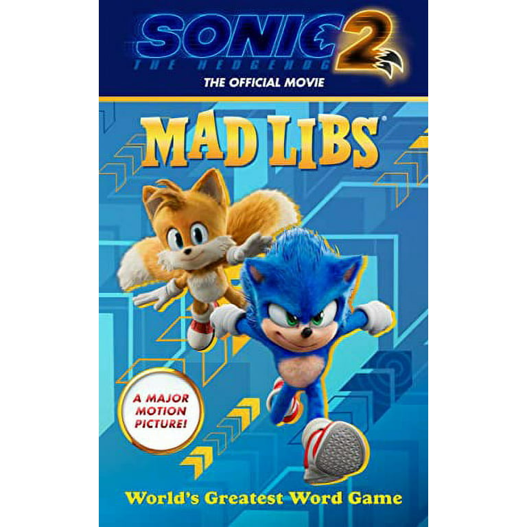 Sonic the Hedgehog 2: The Official Movie Mad Libs by Mickie Matheis:  9780593387337