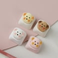 thumbnail image 4 of Handmade Resin Keycaps Dog Lover Gift For PC Keyboards for Mechanical Keyboards, 4 of 10