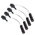 thumbnail image 1 of 4Pcs 1405401217 Brake Pad Wear Sensor Kit, Front Rear Brake Pad Wear Sensor for Mercedes- W140, W107, W124, W129, 1 of 5