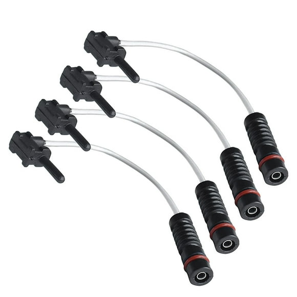 4Pcs 1405401217 Brake Pad Wear Sensor Kit, Front Rear Brake Pad Wear Sensor for Mercedes- W140, W107, W124, W129