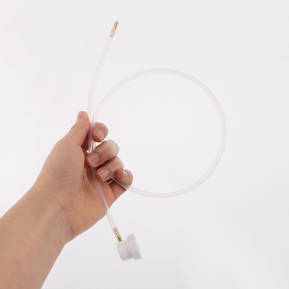 WEUVEB Spray Can Nozzle Extension Air Conditioner Cleaning Hose White 2Pcs