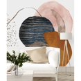 thumbnail image 2 of Abstract Circles Wallpaper Pre-Pasted - 125"W x 125"H, 2 of 3