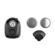 thumbnail image 4 of Lámpara 3 mini faros LED con tapa con clip para pesca deportiva al aire libre (negro), 4 of 4