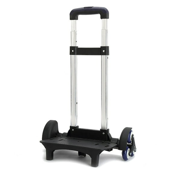 6 Wheels Backpack Trolley Foldable Trolley Cart with Telescopic Handle Luggage Travel Hand Cart for School Bags Backpack