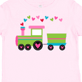 thumbnail image 4 of Inktastic Valentine Heart Train Boys or Girls Toddler T-Shirt, 4 of 5