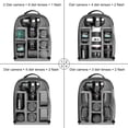 thumbnail image 3 of Mochila multifuncional PULUZ PU5018B para cámara con panel solar, resistente al agua, para fotografía, gran capacidad, con soporte para trípode y compartimento para portátil de 14 pulgadas., 3 of 7